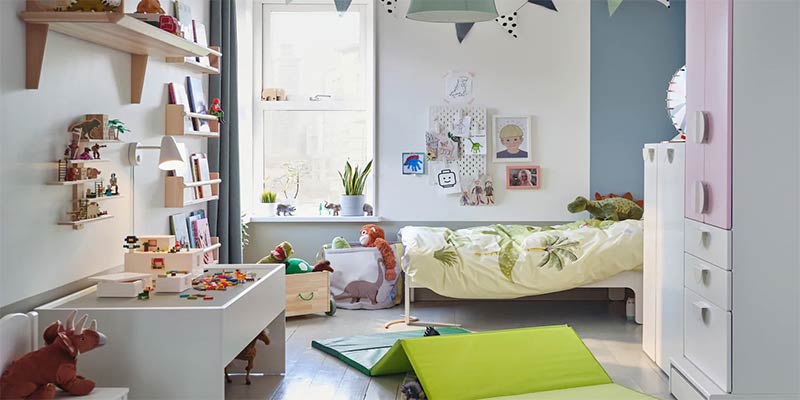 طراحی اتاق کودک - اصول چیدمان اتاق کودک و نوزاد