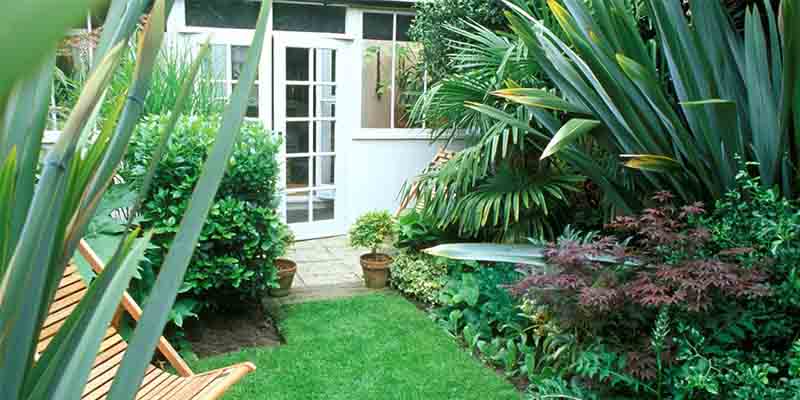 طراحی فضای حیاط - دید کلی در طراحی فضای حیاط خانه