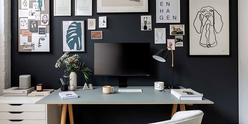 طراحی دکوراسیون دفتر کار در خانه - مکان‌های مناسب برای ایجاد دفتر کار در منزل کجاست