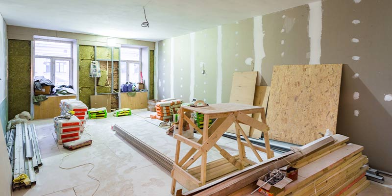 بازسازی بدون تخریب - متریال‌های مورد استفاده برای بازسازی منزل بدون تخریب